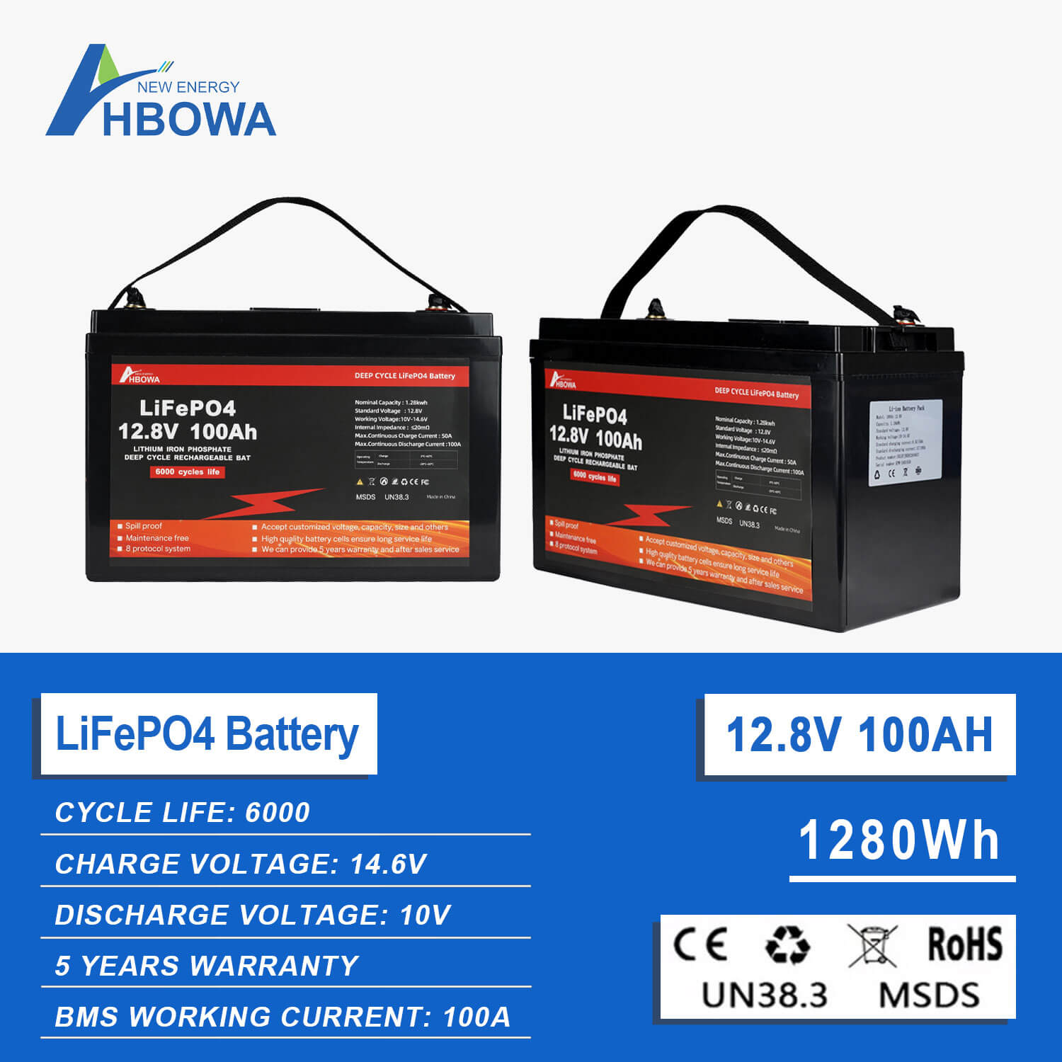 lifepo4 battery feature and structure