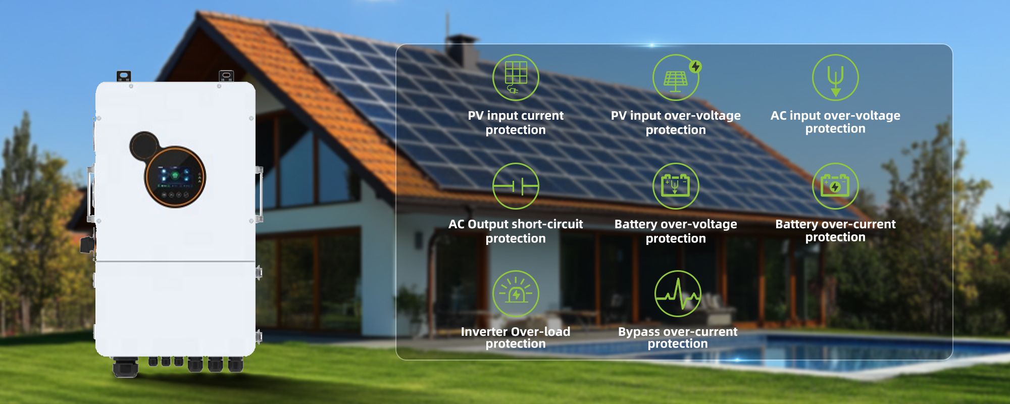 split phase inverter features